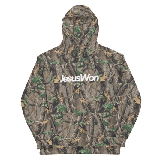 Camo Jesus Won Hoodie