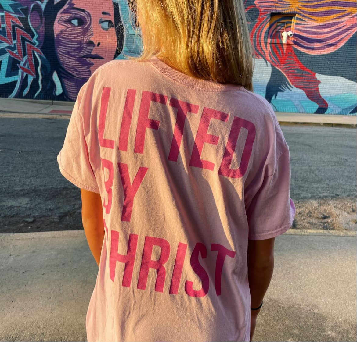 LBC Valentines Tee - Lifted By Christ