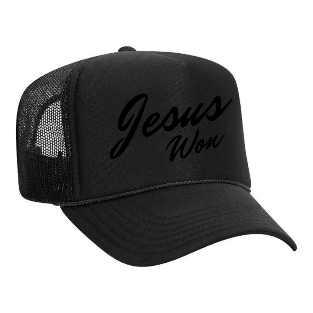 Minimalist Jesus Won Hat