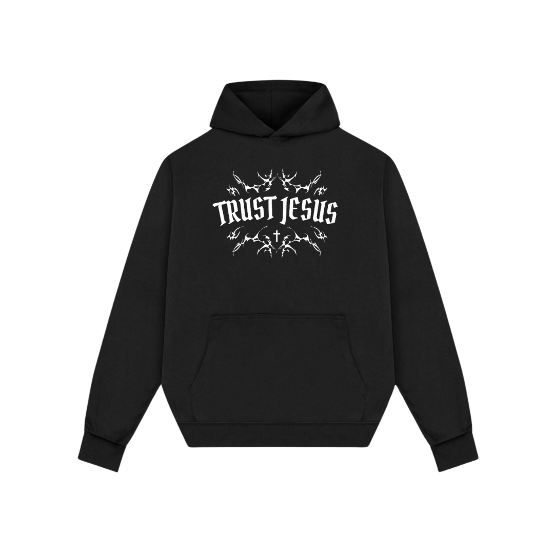 Trust Jesus Logo Hoodie