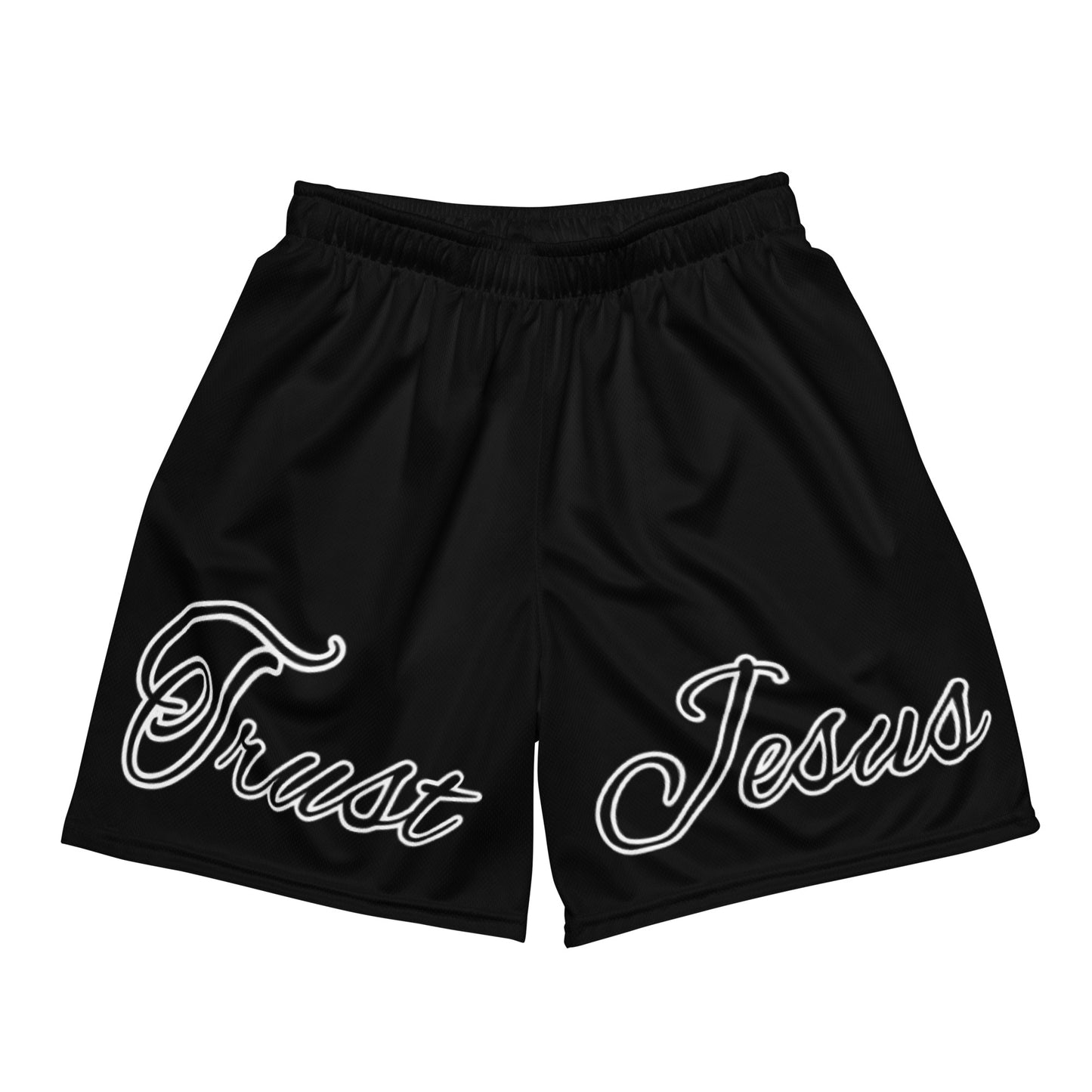 Trust Jesus Mesh Shorts - Lifted By Christ